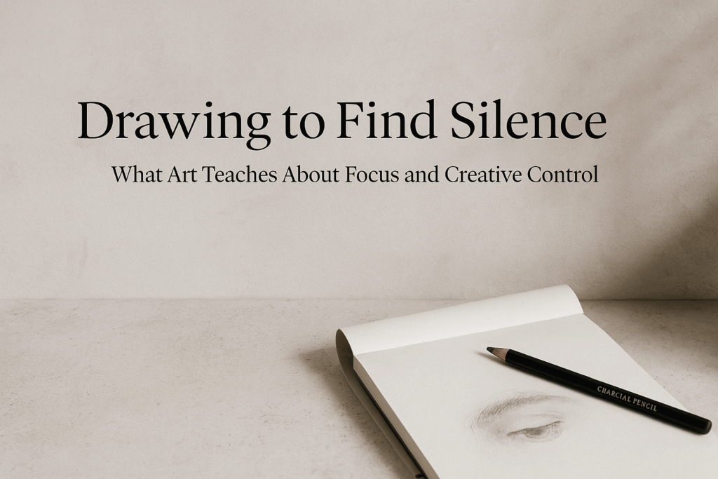 Drawing to Find Silence – What Art Teaches About Focus and Creative Control