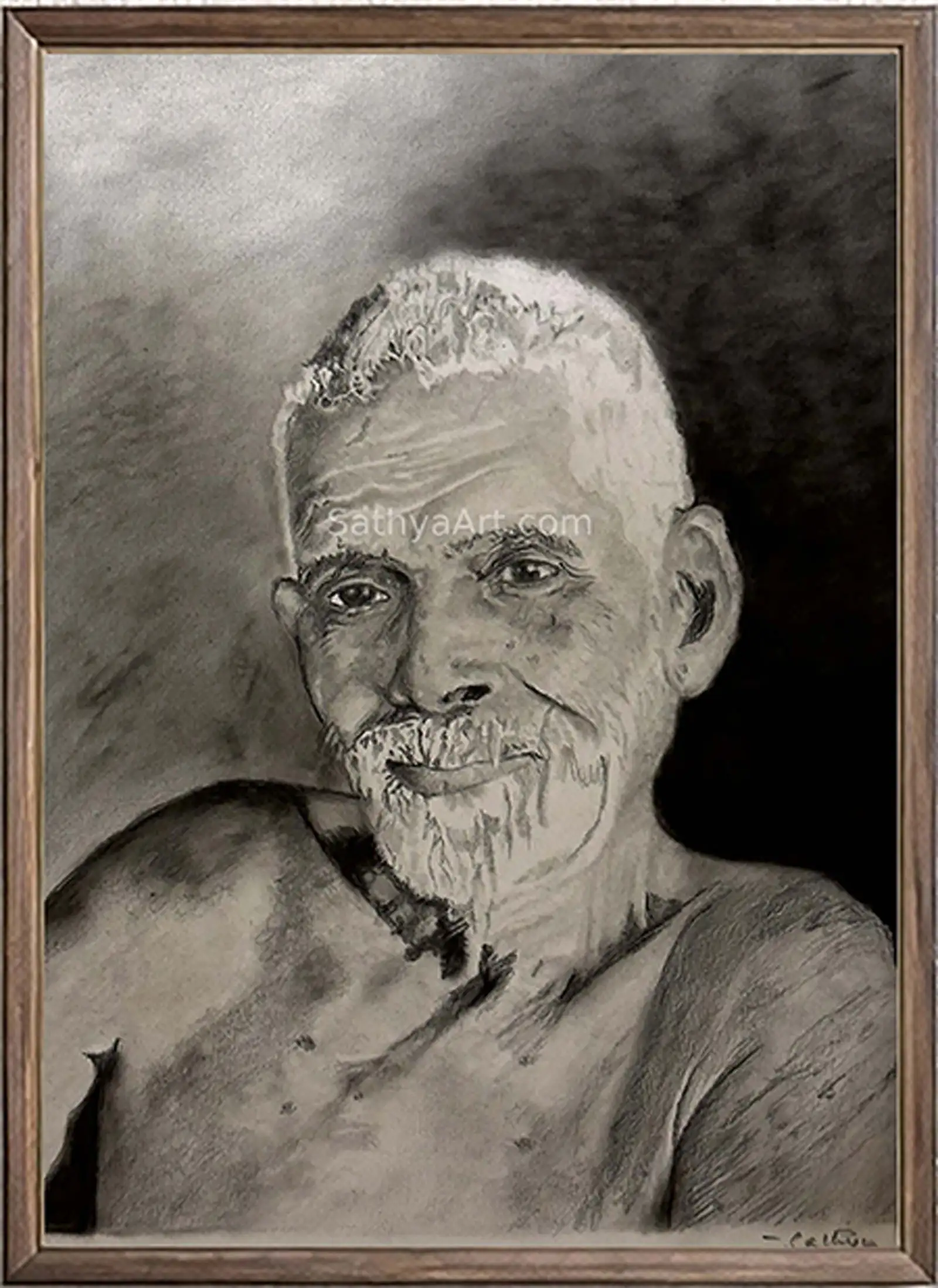 Ramana Maharishi artwork